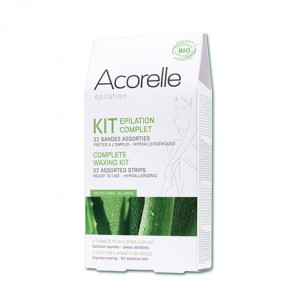 Acorelle Kit Bandas Depilatorias Completo