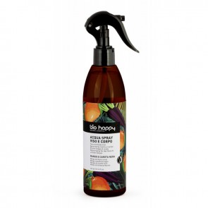 Bio Happy Agua Refrescante para Cara y Cuerpo Mango y Zanahoria Morada