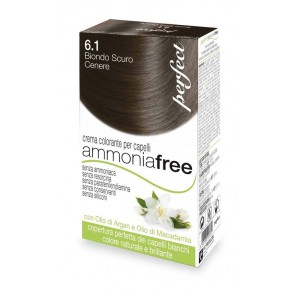 Ammonia Free Rubio Oscuro Ceniza 6.1 Perfect Tinte