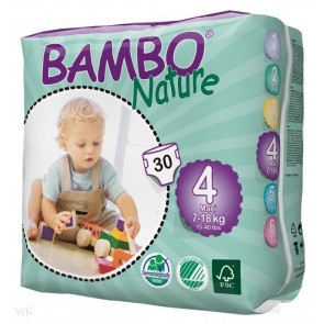 Pañal Ecológico Maxi 7-18Kg, - Bambo
