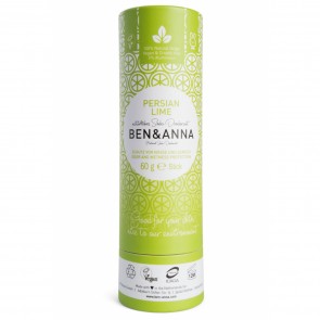 Ben & Anna Desodorante Natural de Bicarbonato en Stick Persian Lime