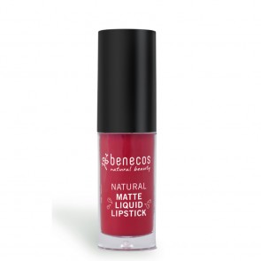 Benecos Labial Líquido Mate Bloody Berry