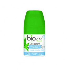 Biopha Organic Desodorante Piedra de Alumbre Fleur de Lin
