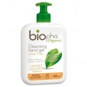 Biopha Organic Jabón de Manos con Aloe Vera Aroma Naranja