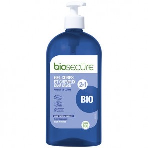 Biosecure 2 En 1 Champú y Gel de Ducha Sin Jabón