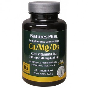 Nature's Plus Ca Mg D3 y K2