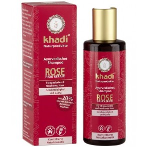 Khadi Champú Rosas Ayurveda Cabello Seco