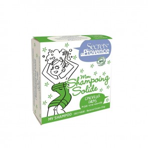 Secrets de Provence Champú Sólido Bio Cabello Graso