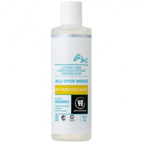 Champú y Gel de Baño Baby sin Perfume - Urtekram