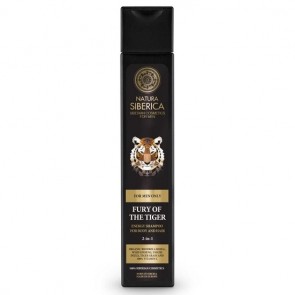 Natura Siberica La Furia del Tigre Champú Energizante para Cuerpo y Cabello 2 en 1