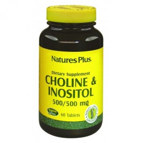 Nature's Plus Colina y Inositol 500Mg