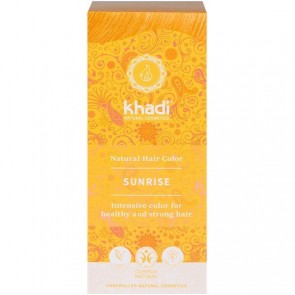 Khadi Colorante Capilar en Polvo 100% Vegetal Rubio Miel Amanecer