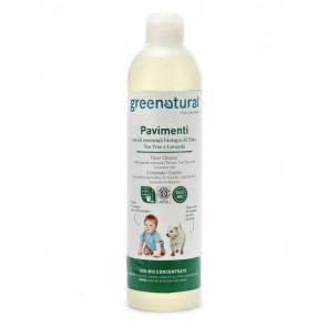 Greenatural - Detergente Suelos Higienizante Lavanda, Tomillo y Arbol del Té Ecobio - 500 ml
