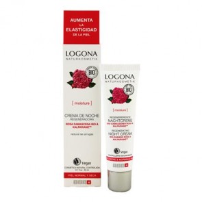 Logona -  Crema Noche Regeneradora Rosas Bio & Kalpariane