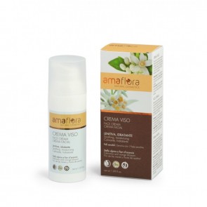 Amaflora Crema Rostro Lenitiva Flor de las Nieves y Azahar