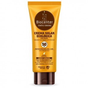 Biocenter  Crema solar ecológica spf 50 - niños y adultos