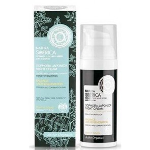 Natura Siberica Crema de Noche Para Piel Grasa o Mixta