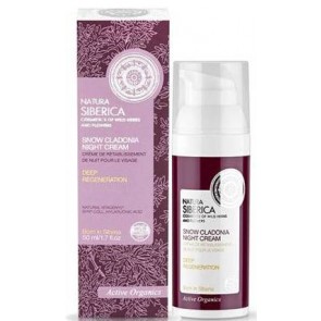 Natura Siberica Crema de Noche Reparadora