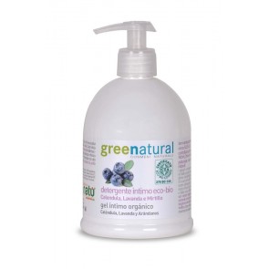 Greenatural - Gel Detergente Íntimo de Caléndula, Lavanda y Arándanos
