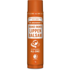 Dr Bronner's Bálsamo Labial Naranja y Jengibre