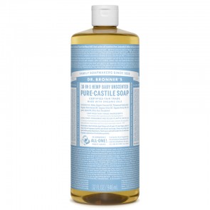 Dr Bronner's Jabón de Castilla Líquido Neutro Sin Perfume Bio