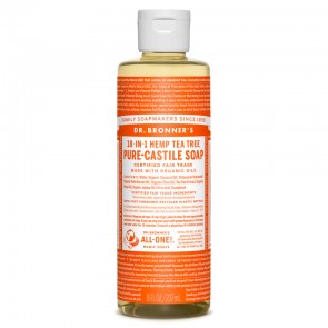 Dr Bronner's Jabón de Castilla Líquido Árbol de Té Bio