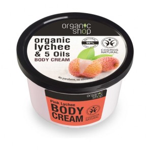 Organic Shop Crema Corporal Lichi Rosa