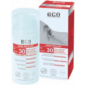 Eco Cosmetics Protector Solar Loción FPS 30 Antimosquitos