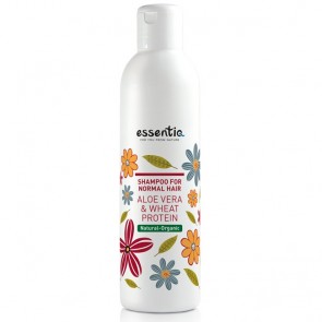Essentiq Champú para Cabello Normal con Aloe Vera y Proteínas de Trigo