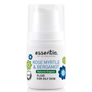 Essentiq Fluido Facial para Piel Grasa con Mirto Rosa y Bergamota