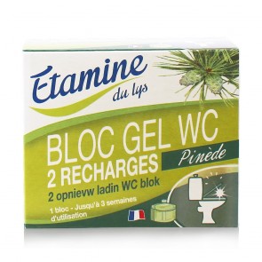 Etamine du Lys Recarga Gel Desinfectante Inodoro Bloque x2