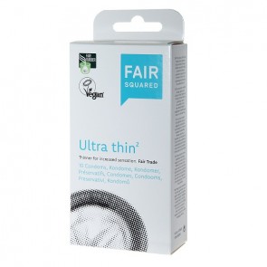 Fair Squared Preservativos Lubricados Ultra Finos