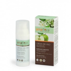 Amaflora Gel Crema Facial Purificante Manzana y Flores de Limón