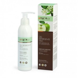 Amaflora Gel Limpiador Facial Purificante Manzana y Flores de Limón