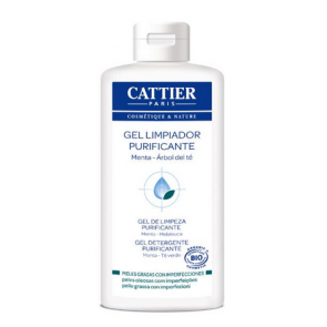 Cattier Gel Limpiador Purificante con Menta y Árbol de Té