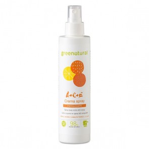 Greenatural Crema Spray Corporal Energizante A+C+E
