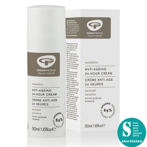 Green People Crema Facial Anti Edad Neutra 24 Horas Sensitive