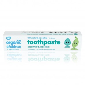 Green People Dentífrico Infantil de Menta y Aloe Vera Organic Children
