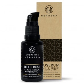 Herbera Bio Serum Vitamin C + E+ Ferulic + Hyaluronic Nutritive Repair