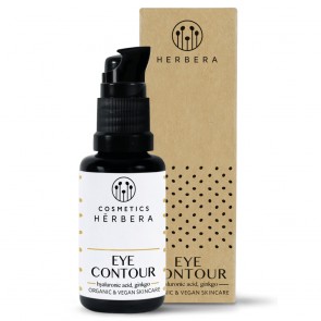 Herbera Contorno de Ojos Ácido Hialurónico y Ginkgo Biloba