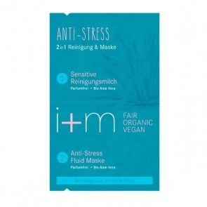 i + m Leche Limpiadora y Mascarilla 2 en 1 Anti Estrés Sin Perfume