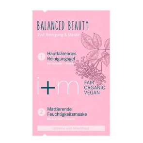 i + m Gel Limpiador y Mascarilla 2 en 1 Balanced Beauty