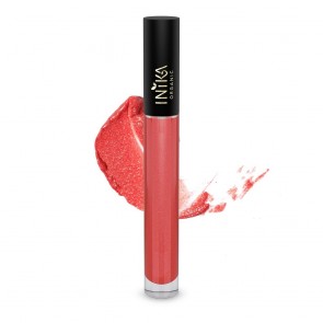Inika - Brillo de Labios Lip Glaze Coral
