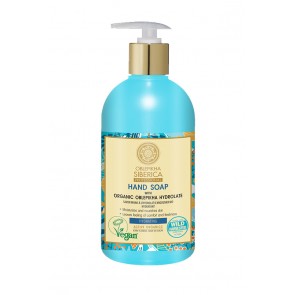 Natura Siberica Jabón de Manos Hidratante con Hidrolato de Espino Amarillo Orgánico