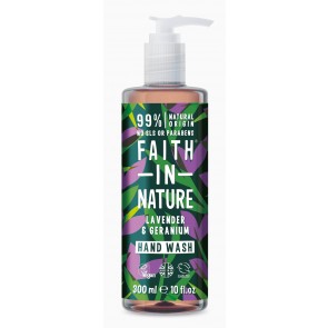 Faith in Nature Jabón de Manos de Lavanda y Geranio