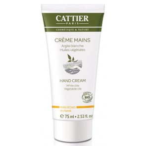 Crema De Manos con Arcilla Blanca - Cattier