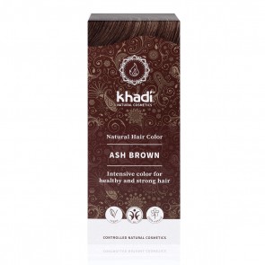 Khadi Colorante Capilar en Polvo 100% Vegetal Castaño Ceniza