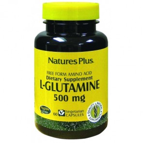 Nature's Plus L-Glutamina 500 Mg