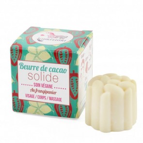 Lamazuna Manteca de Cacao Sólida Plumeria