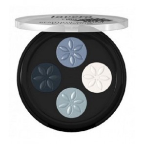 Lavera Sombra Ojos Cuatro Mineral Blue Platinum 07